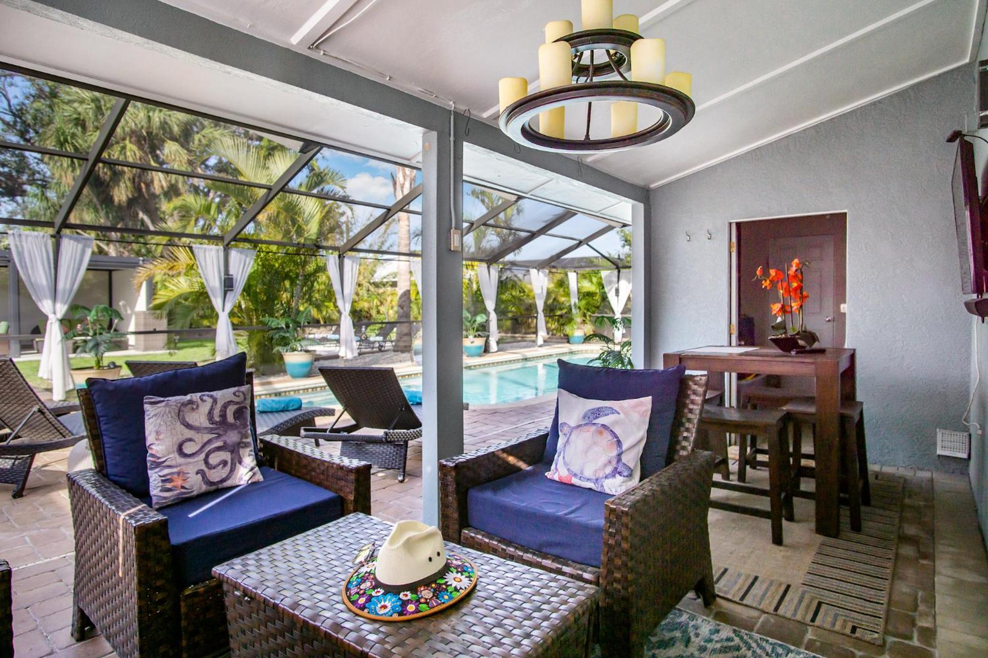 Beach Cottage With Heated Pool Just Off Siesta Key Sarasota Ngoại thất bức ảnh
