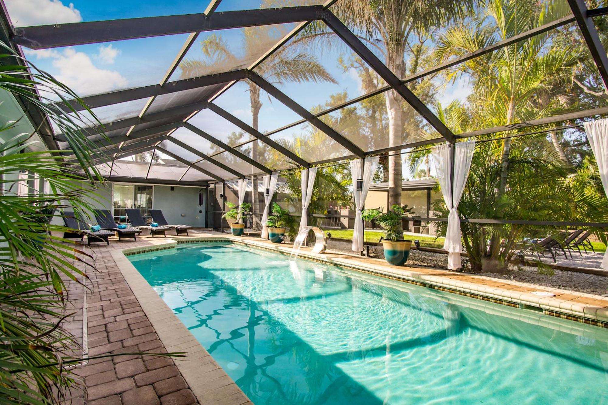 Beach Cottage With Heated Pool Just Off Siesta Key Sarasota Ngoại thất bức ảnh